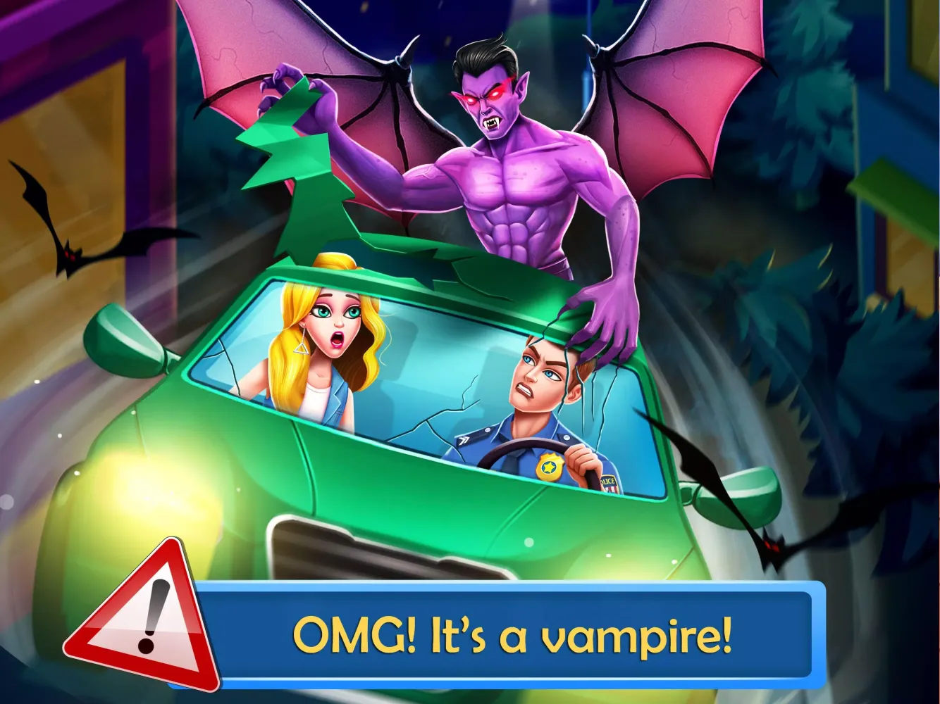Vampire Love 4–Car Crash for V スクリーンショット