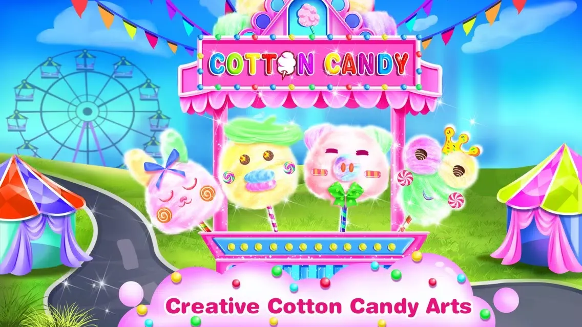 Cotton Candy Art Maker Screenshots