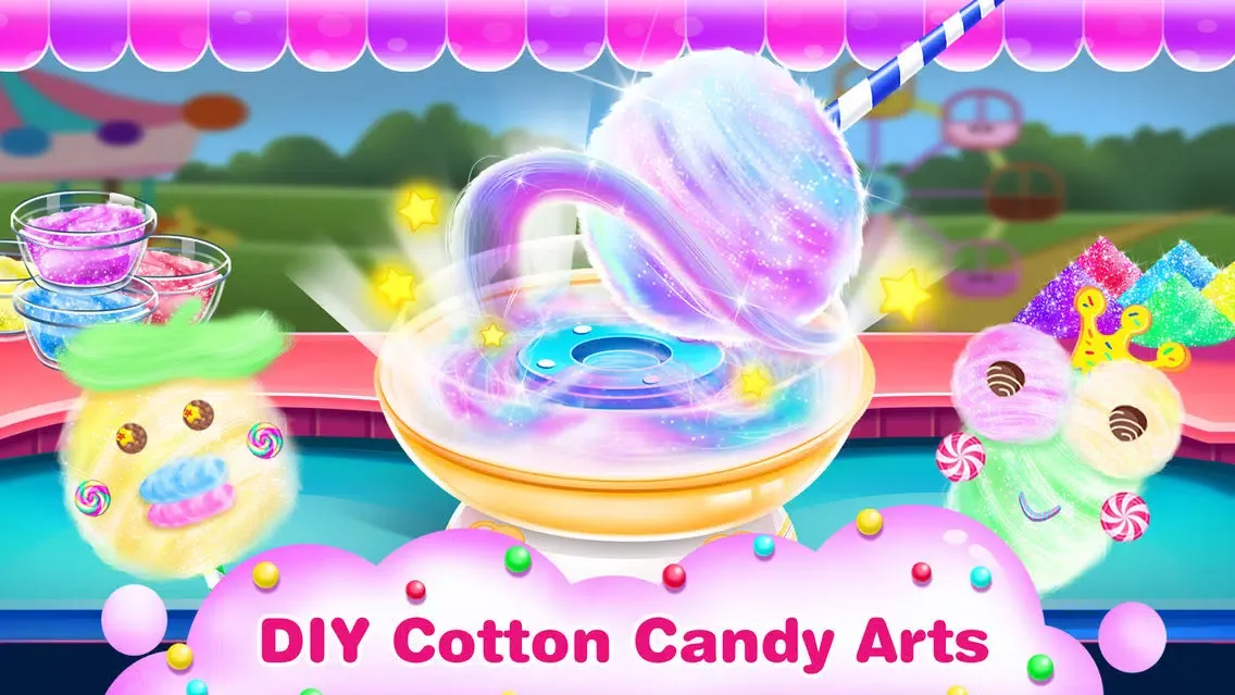 Cotton Candy Art Maker Screenshots