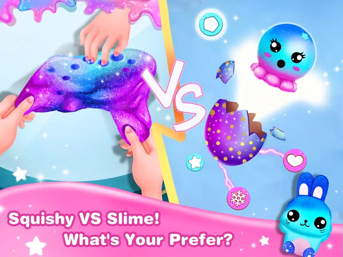 Capturas de tela do Slime Squishy Surprise Eggs iPad 