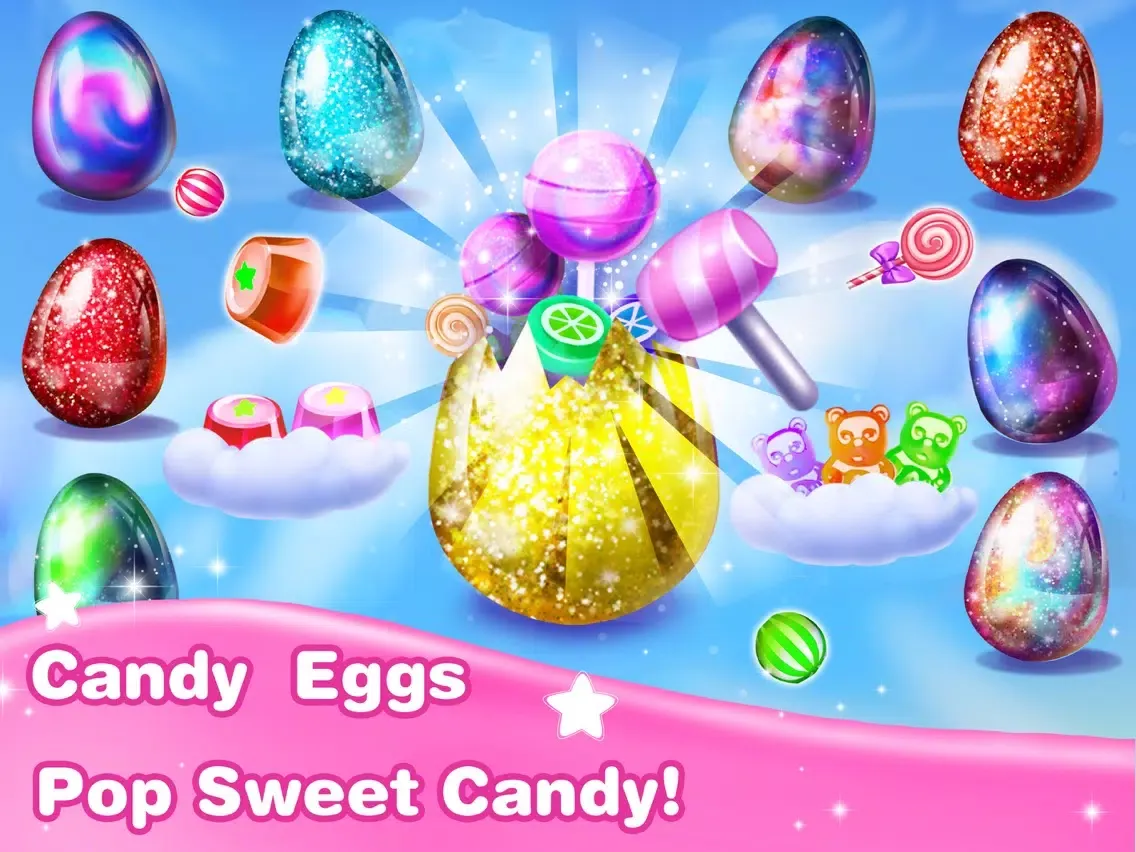 Capturas de tela do Slime Squishy Surprise Eggs iPad 
