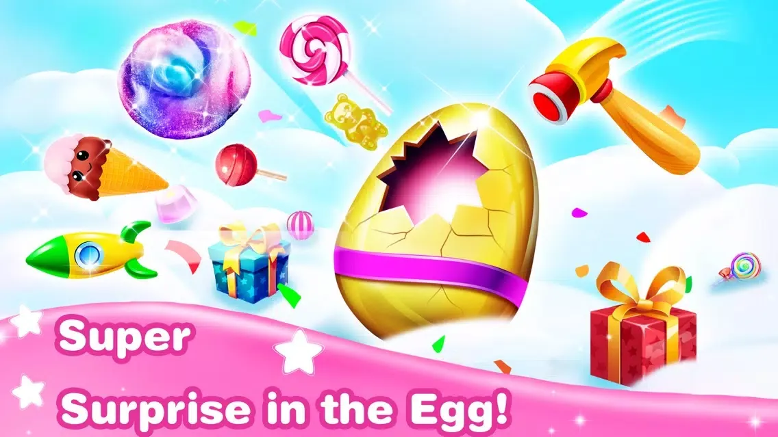 Capturas de tela do Slime Squishy Surprise Eggs