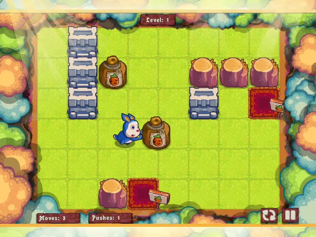 Tangkapan layar Rabbit & Carrot - Free iPad 
