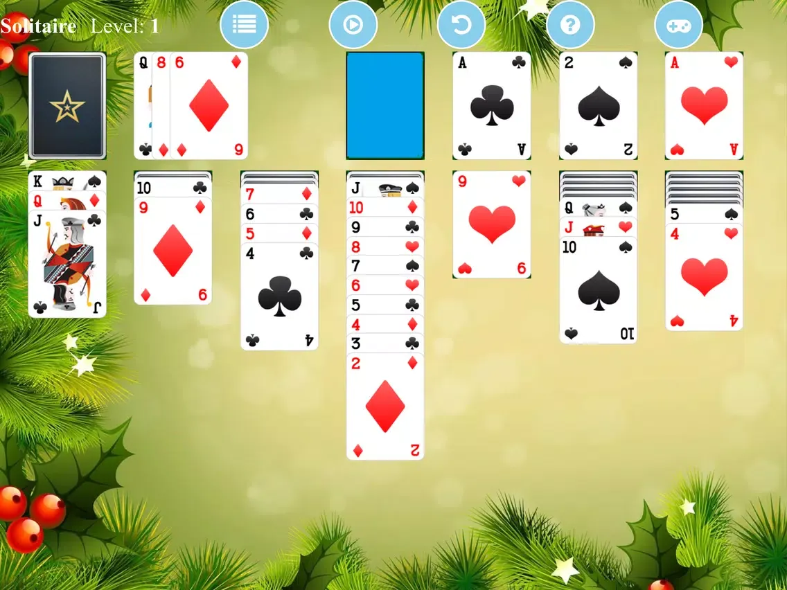 Klondike Solitaire - Free Card Game iPad  스크린샷