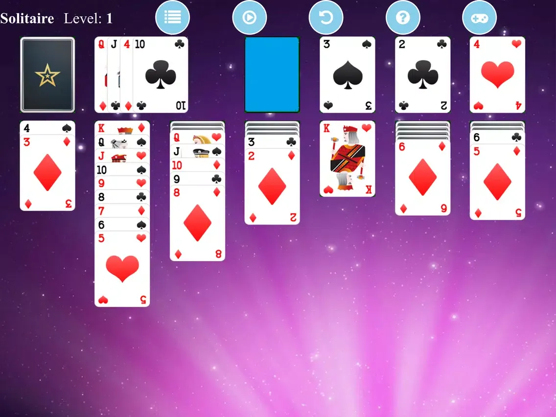 Klondike Solitaire - Free Card Game iPad  스크린샷