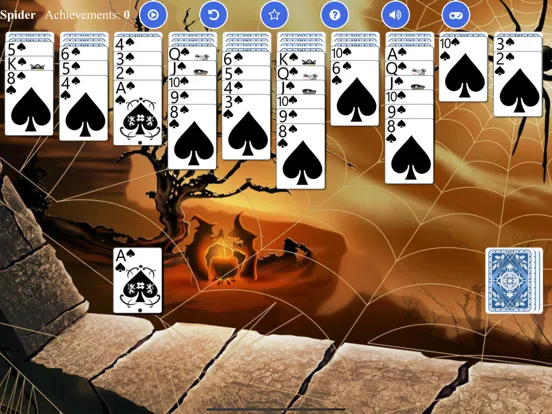 Spider Solitaire - Card Game iPad  سکرین شاٹس