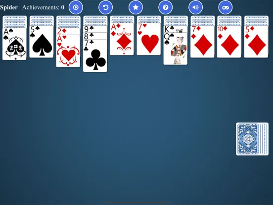 Spider Solitaire - Card Game iPad  سکرین شاٹس