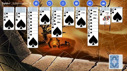 Spider Solitaire - Card Game سکرین شاٹس