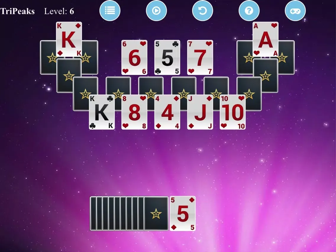 Tangkapan layar TriPeaks Solitaire - Free Card Game iPad 