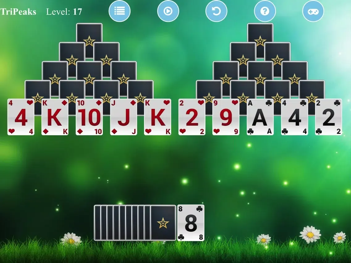 Tangkapan layar TriPeaks Solitaire - Free Card Game iPad 