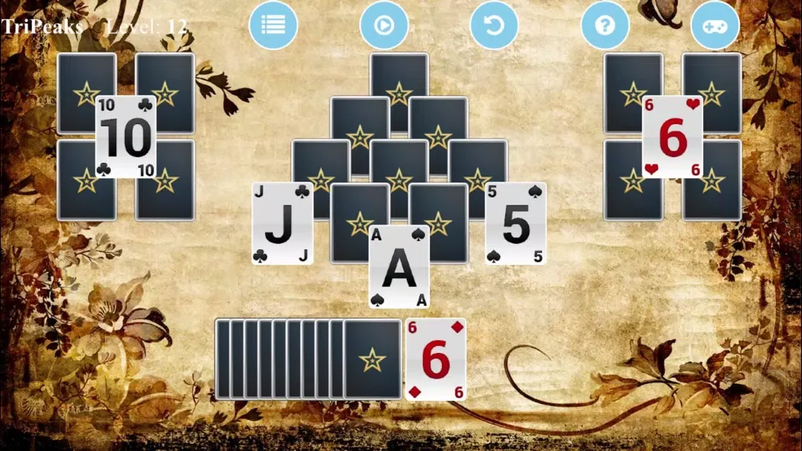 Tangkapan layar TriPeaks Solitaire - Free Card Game