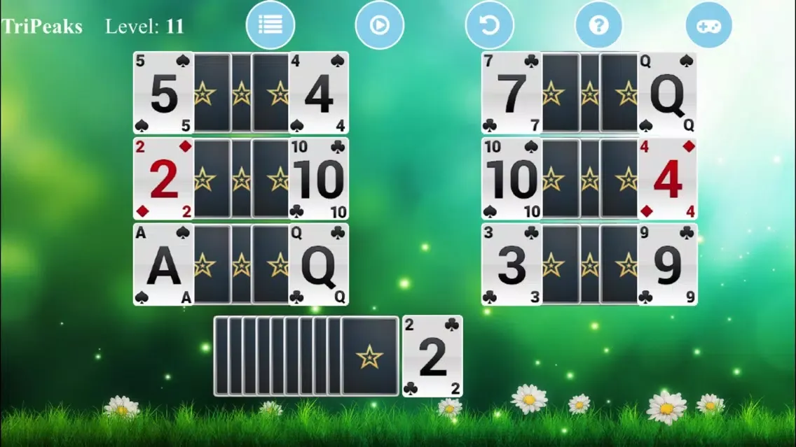 Tangkapan layar TriPeaks Solitaire - Free Card Game