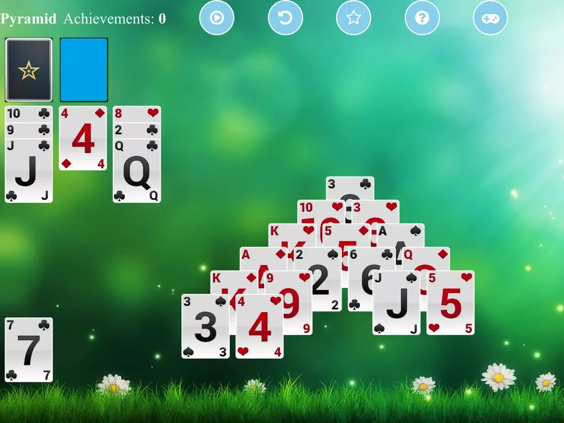 Pyramid Solitaire Z iPad 应用截图
