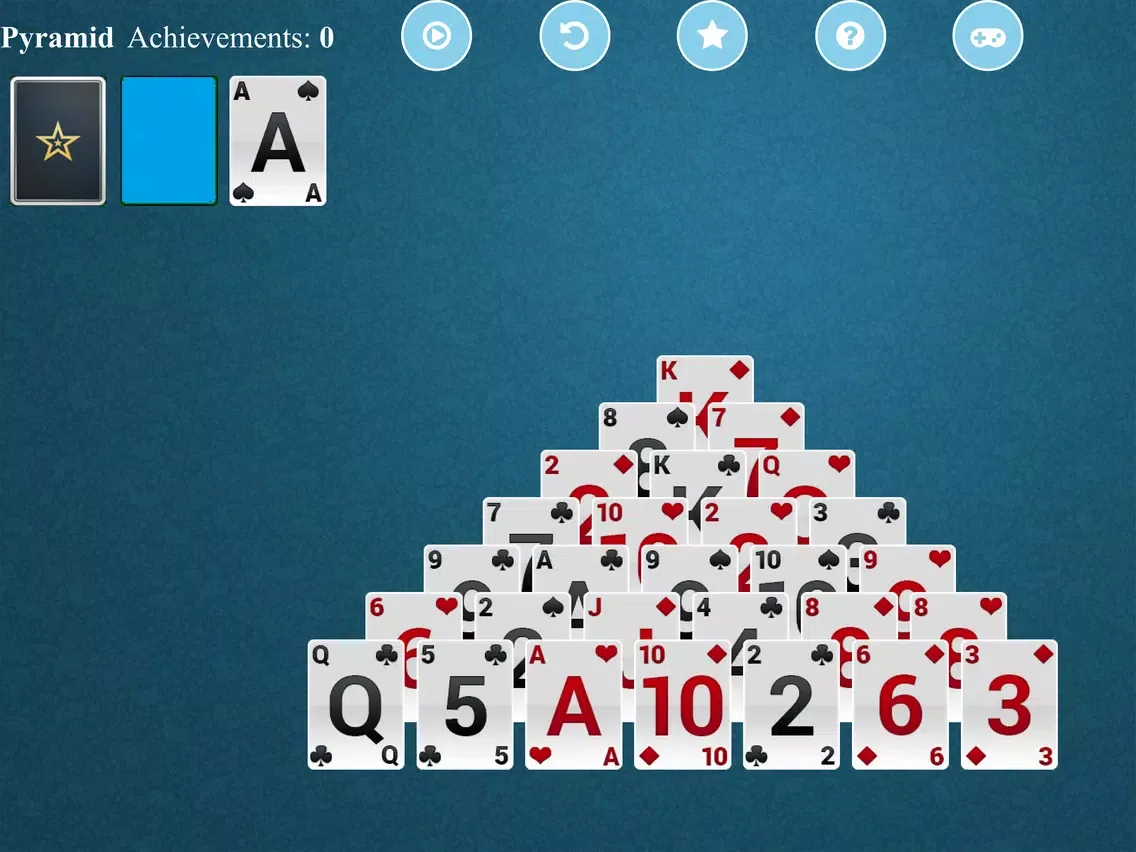 Pyramid Solitaire Z iPad 应用截图