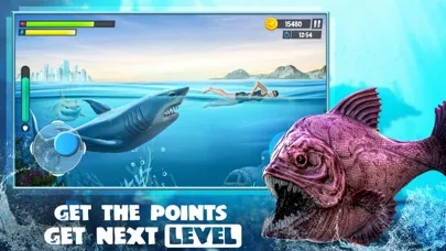 Capturas de tela do Shark Attack: Hungry Fish Game