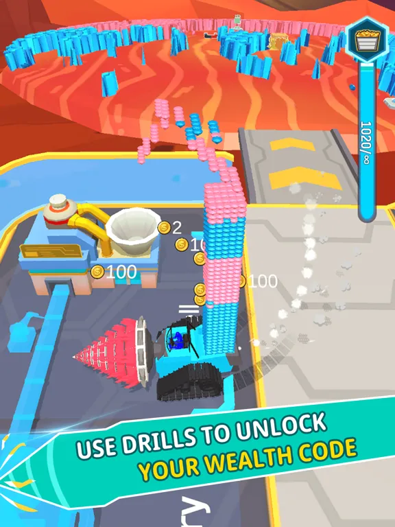 Treasure Planet : Drill&Mine iPad  Ekran Görüntüleri