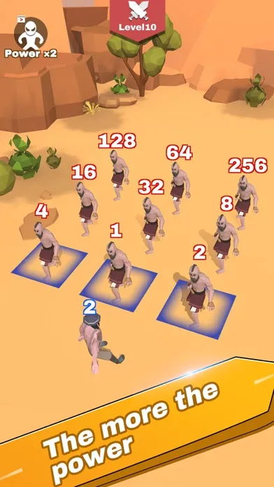 Tangkapan skrin Number Wars 3D: I Am Hero