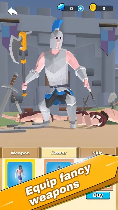 Tangkapan skrin Number Wars 3D: I Am Hero