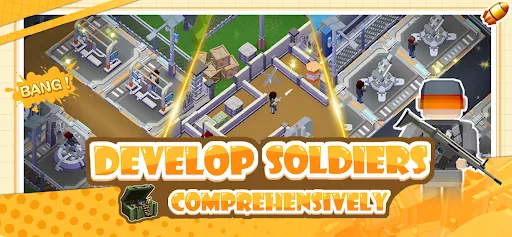 تصاویر Idle Military Base Tycoon Game