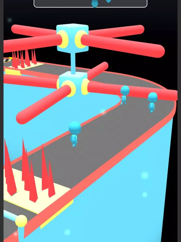 Tangkapan layar fun Run race toy 3D iPad 