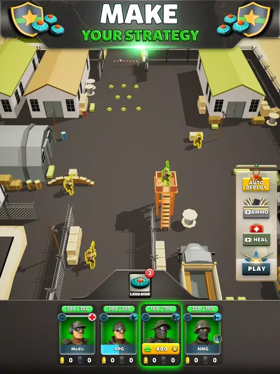 Squad Commander iPad  स्क्रीनशॉट