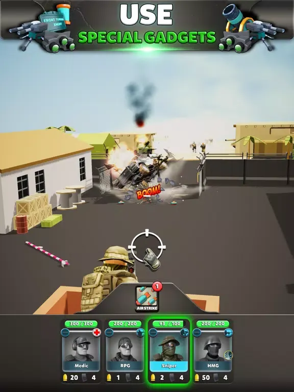 Squad Commander iPad  स्क्रीनशॉट