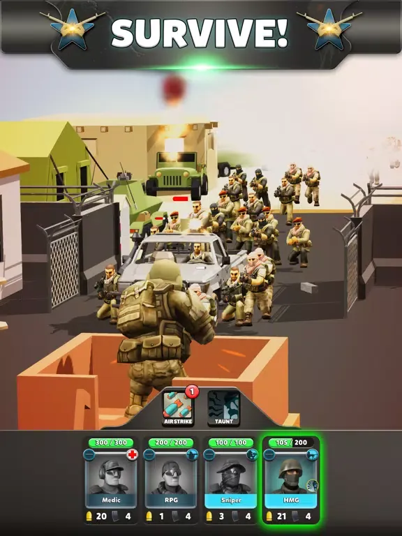 Squad Commander iPad  स्क्रीनशॉट