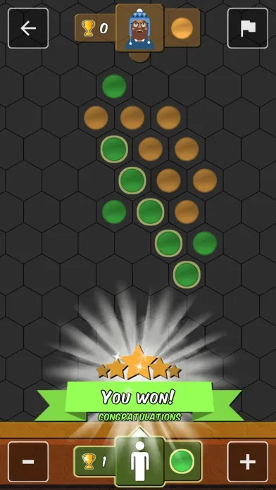 Five In a Row Hexagon स्क्रीनशॉट