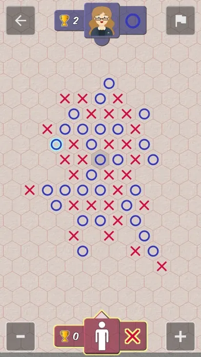 Five In a Row Hexagon स्क्रीनशॉट