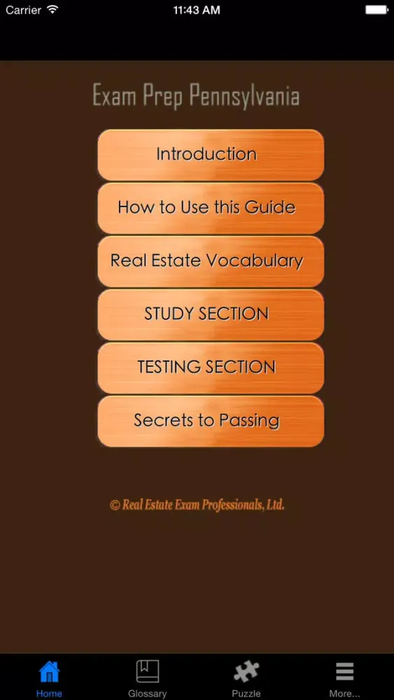 ExamPrepPA Pennsylvania Real Estate Exam Prep. スクリーンショット
