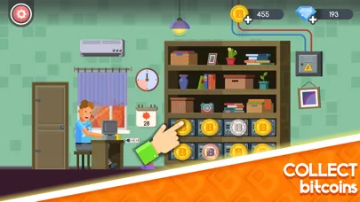 Capturas de pantalla de Bitcoin Miner Farm: Clicker