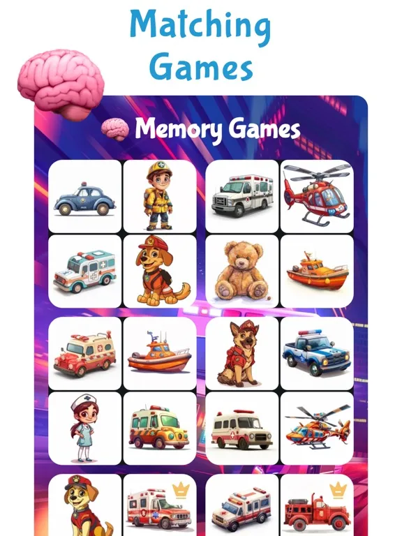 Fun Emergency & Ambulance game iPad  스크린샷