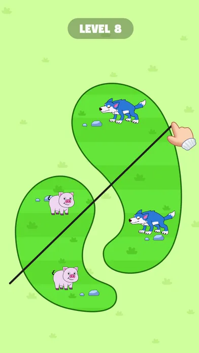 Capturas de tela do Cut To Save - Land Cut Rescue