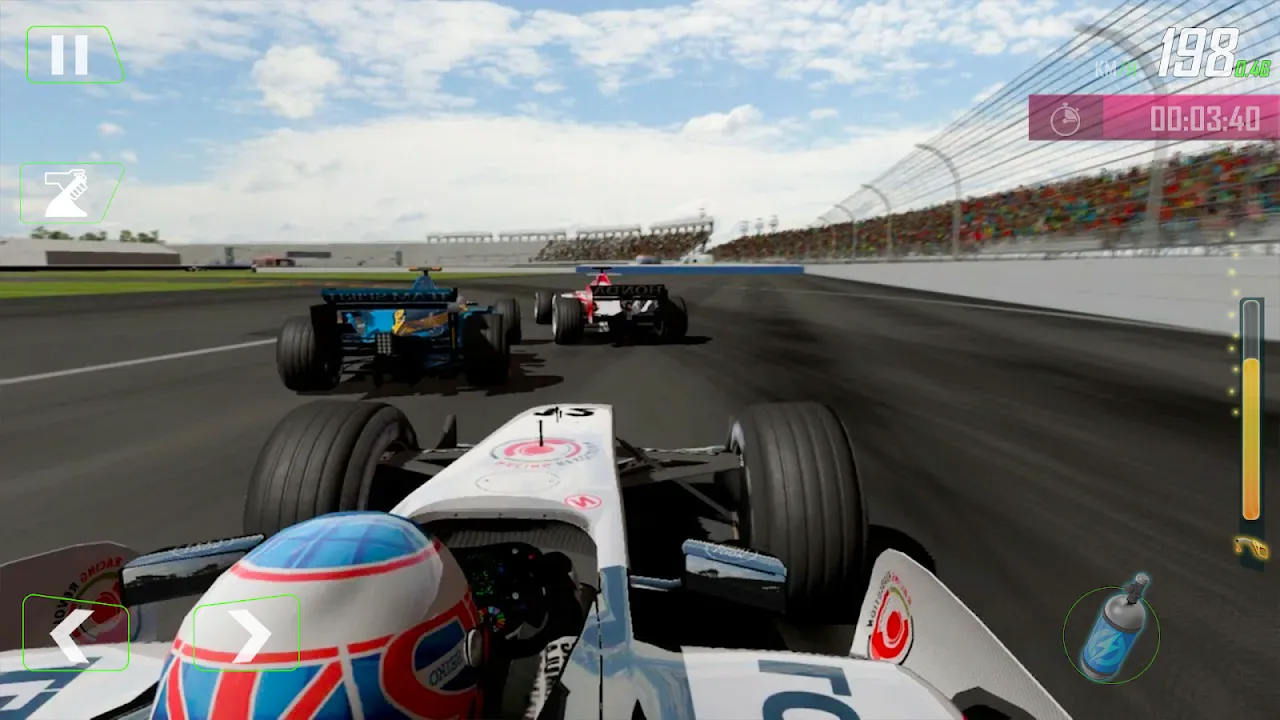 Tangkapan layar Formula Car Racing 3D Offline