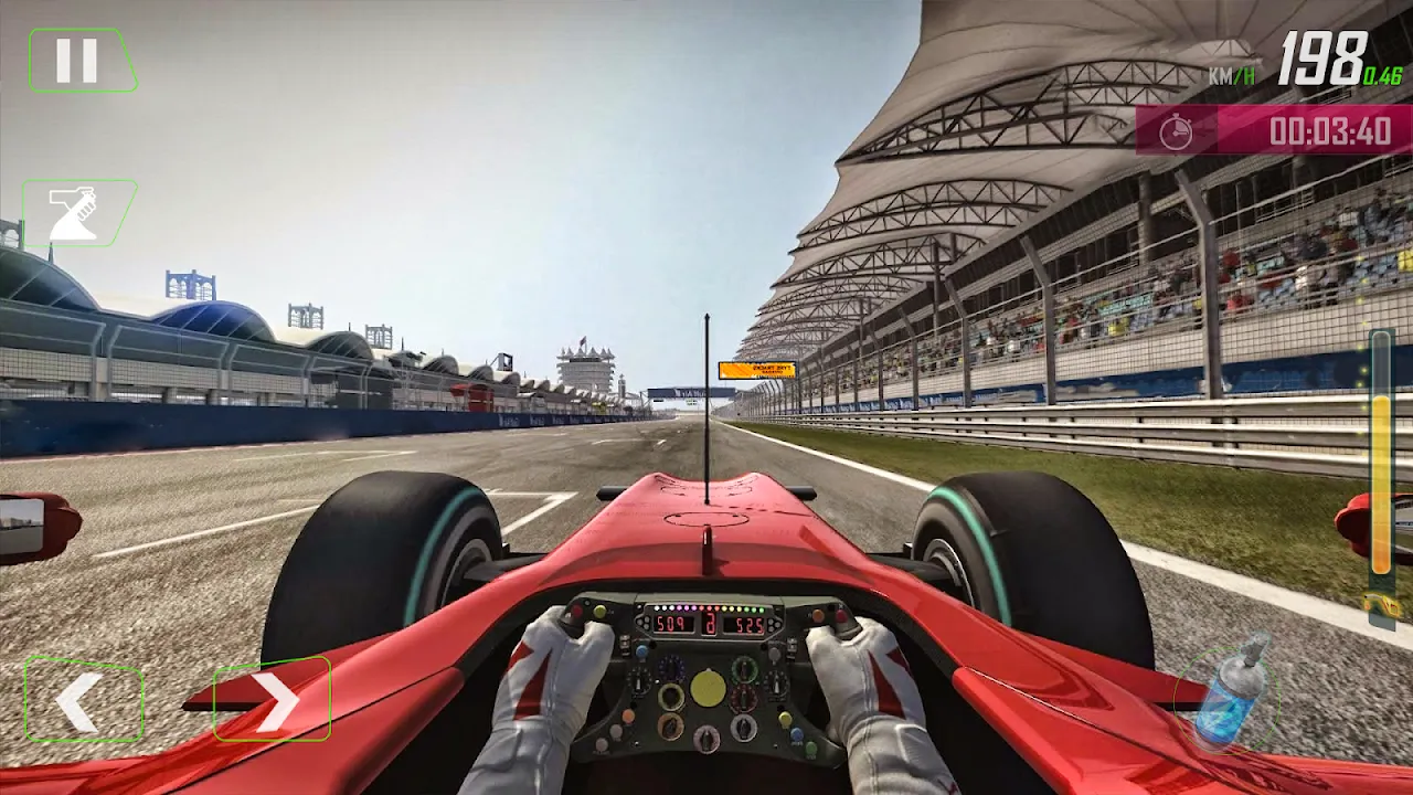 Tangkapan layar Formula Car Racing 3D Offline