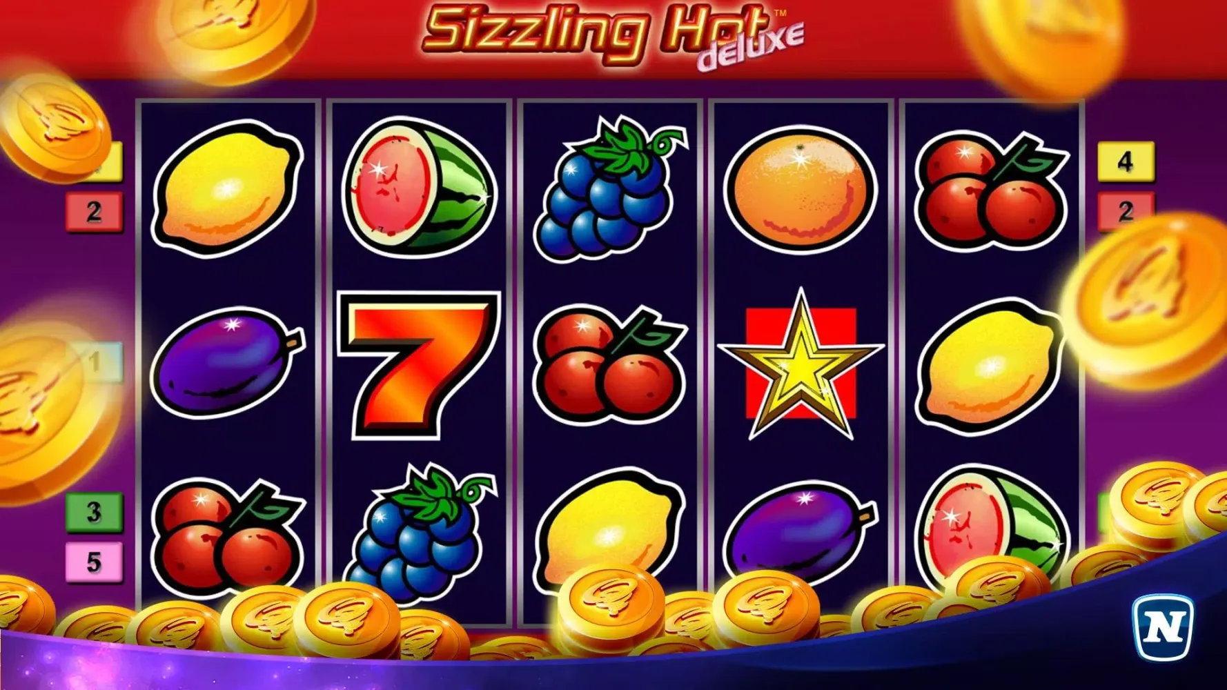 Sizzling Hot™ Deluxe Slot Screenshots