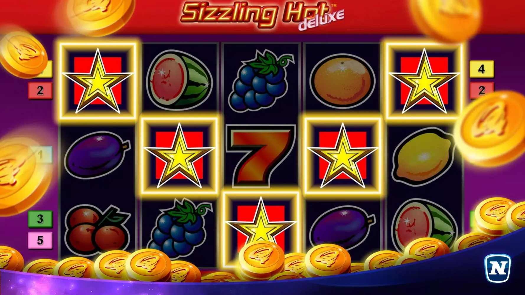 Sizzling Hot™ Deluxe Slot Screenshots