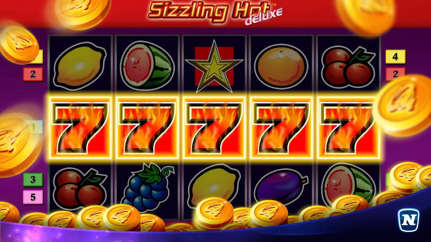 Sizzling Hot™ Deluxe Slot Screenshots