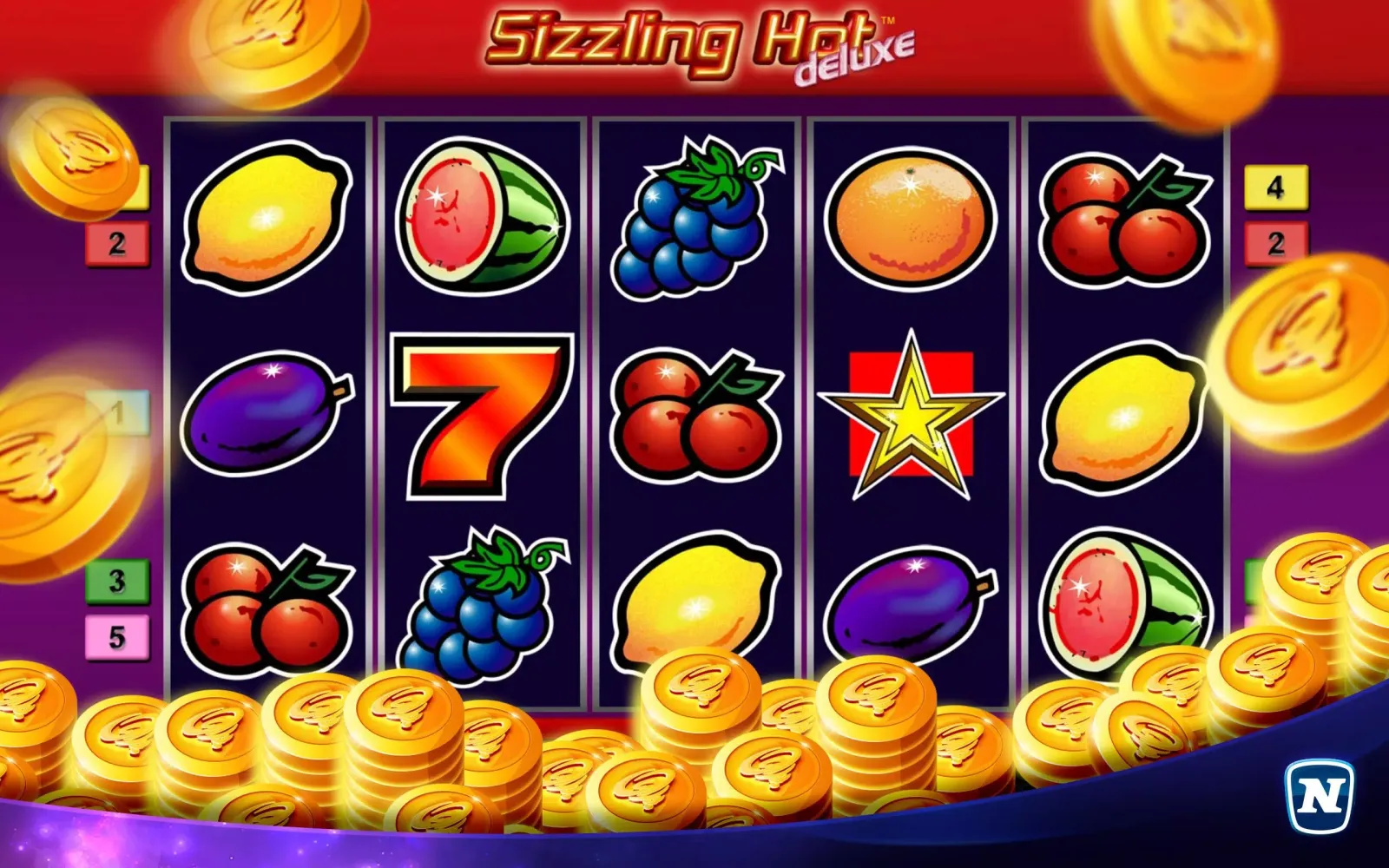 Sizzling Hot™ Deluxe Slot Screenshots