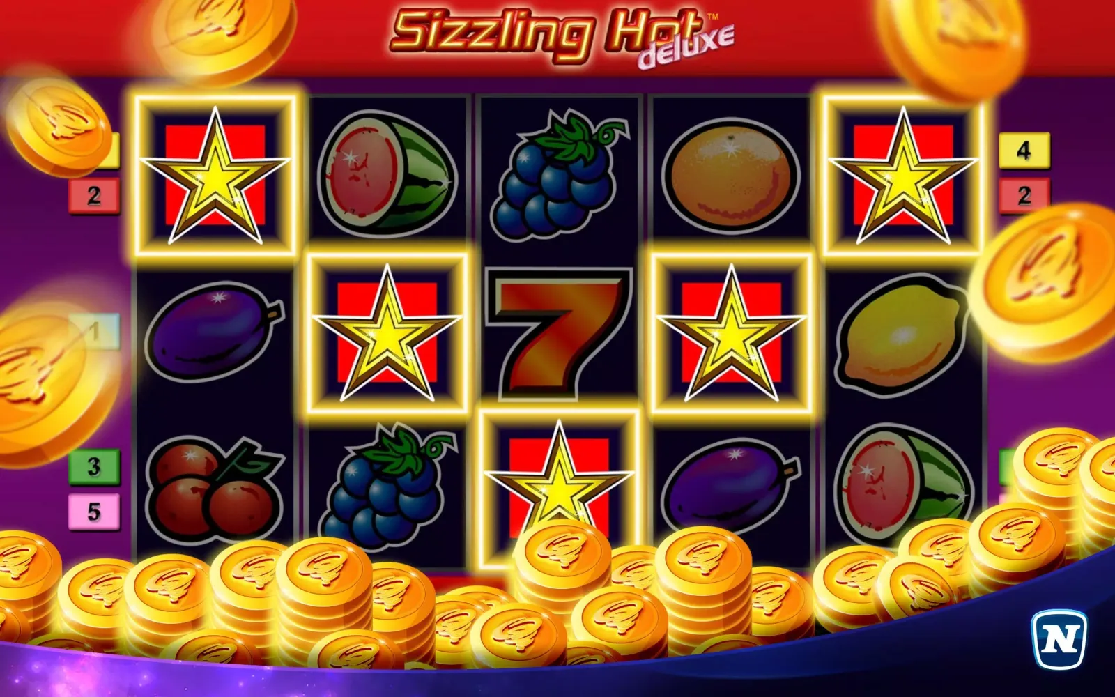Sizzling Hot™ Deluxe Slot Screenshots