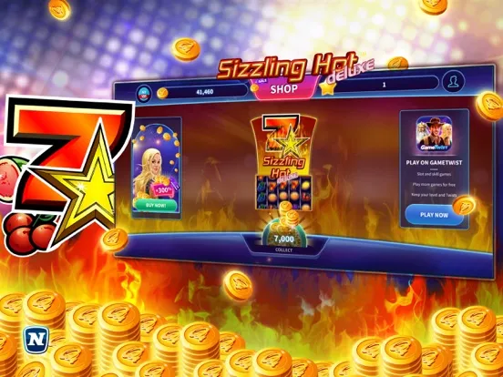 Captures d'écran de Sizzling Hot™ Deluxe Slot iPad 