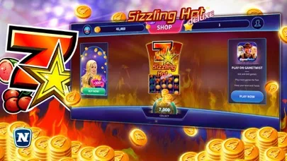 Captures d'écran de Sizzling Hot™ Deluxe Slot