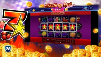 Captures d'écran de Sizzling Hot™ Deluxe Slot
