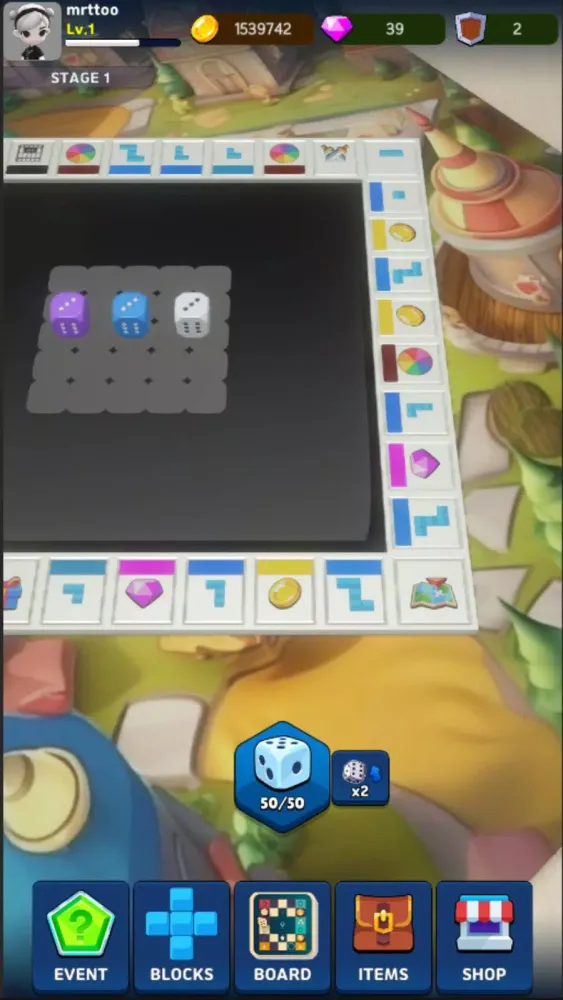 Screenshot di Dice Puzzle