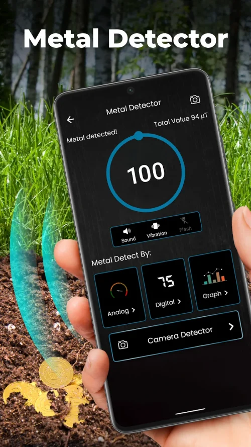 Metal Detector - Metal Finder-screenshot-3