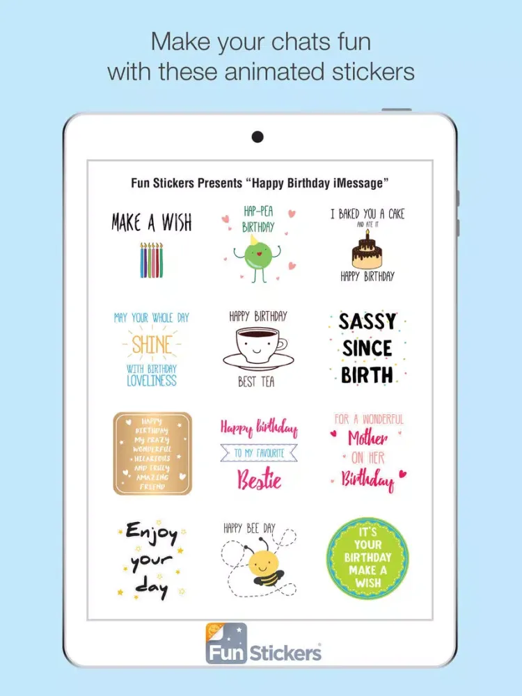 Captures d'écran de Happy Birthday Series Two iPad 