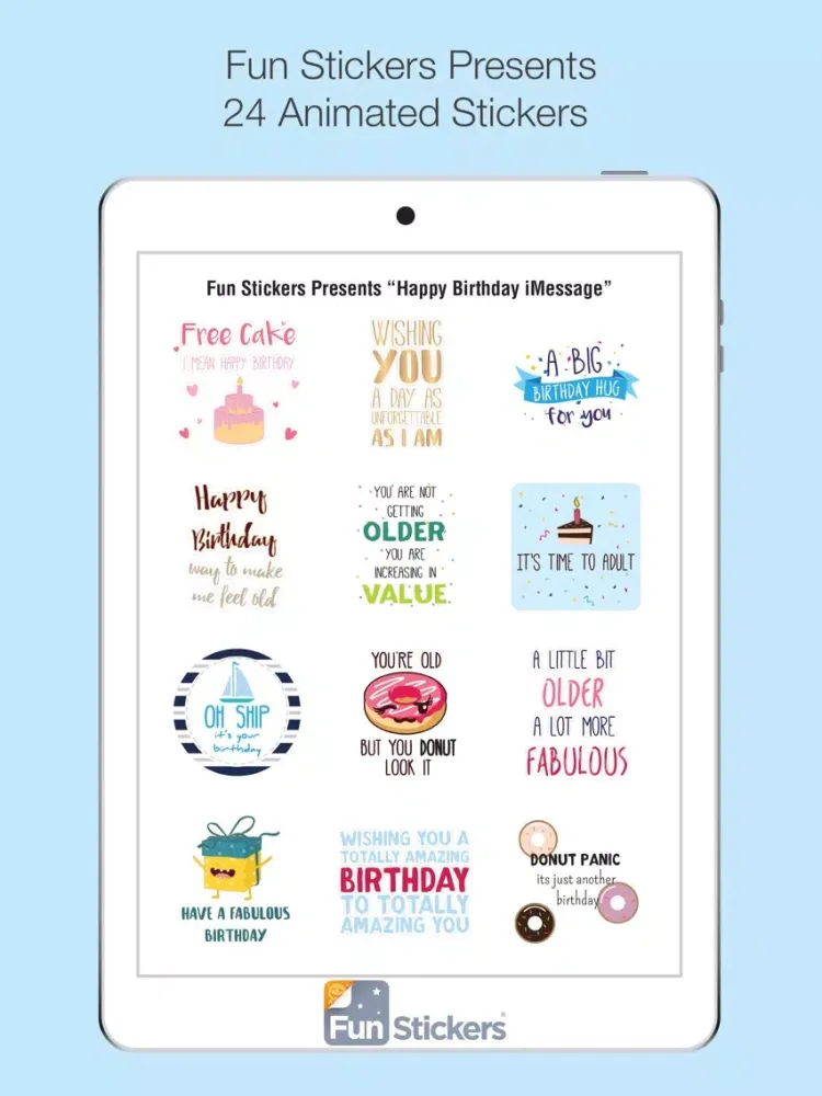 Captures d'écran de Happy Birthday Series Two iPad 