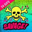 Savage Sayings iSticker
