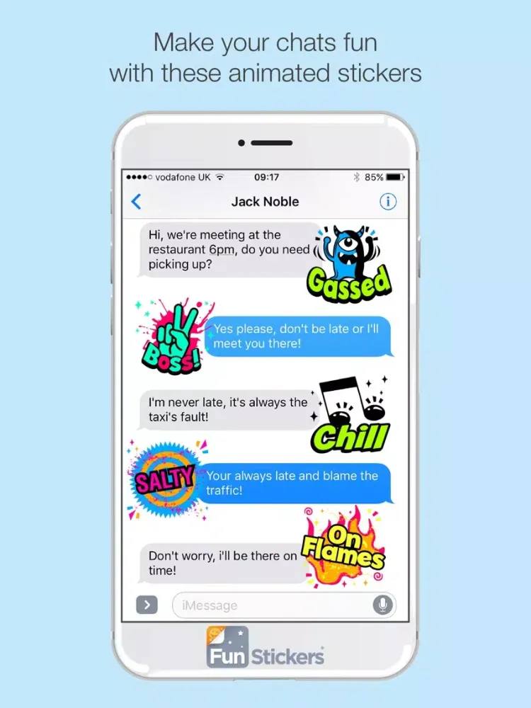 Скриншоты Savage Sayings iSticker iPad 