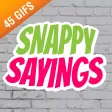 Snappy Sayings iSticker Snappy Sayings iSticker